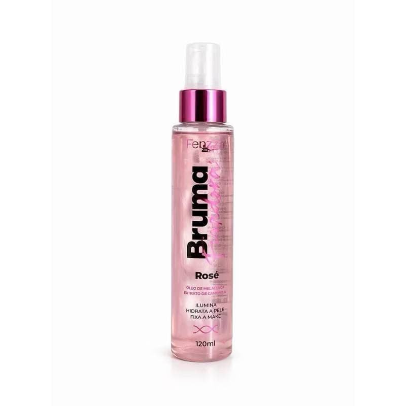 Bruma Fixadora Rosé Fenzza Pele Hidratada e Make Perfeita Febella BFR00125