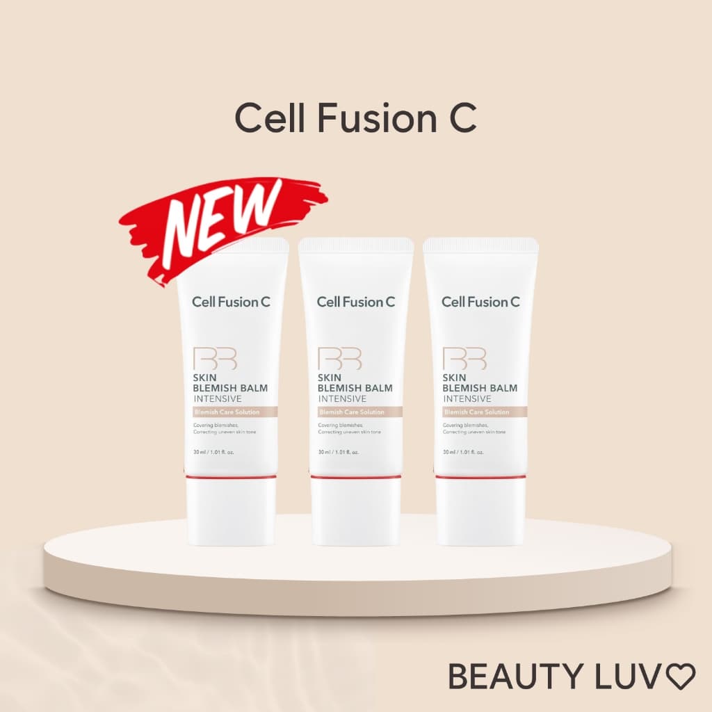 [Cell Fusion C] Skin Blemish Balm Creme BB Intensivo 30ml/Nova Versão Hidratante Colorido/6 Tons