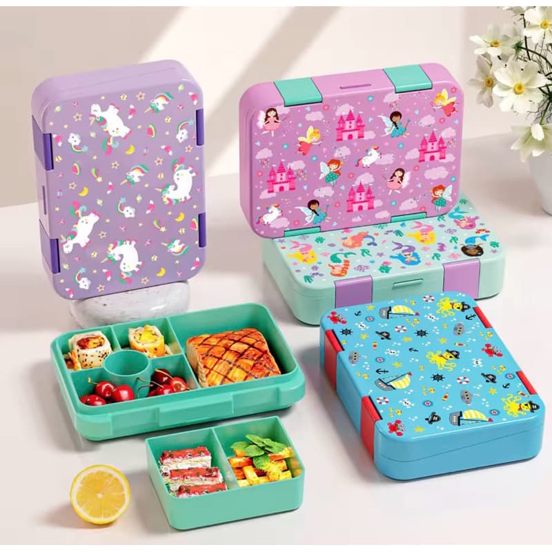 lancheira Bento box lunchbox. lancheira com divisões e antivazamento. ideal para crianças e adultos.