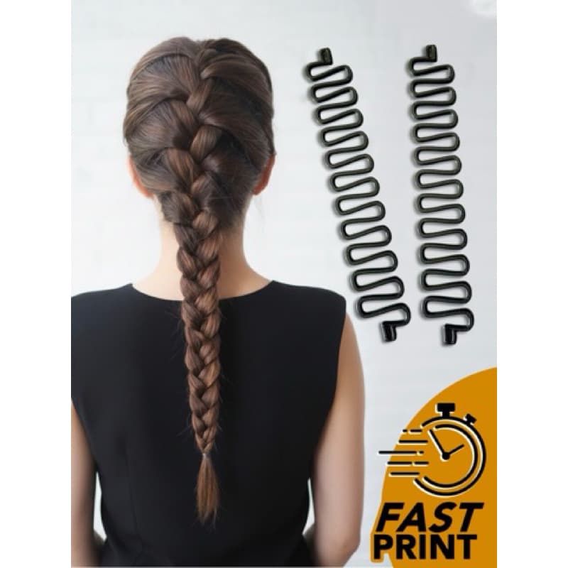 Acessório para Cabelo Trança Fácil - Fixação Segura e Conforto Prolongado