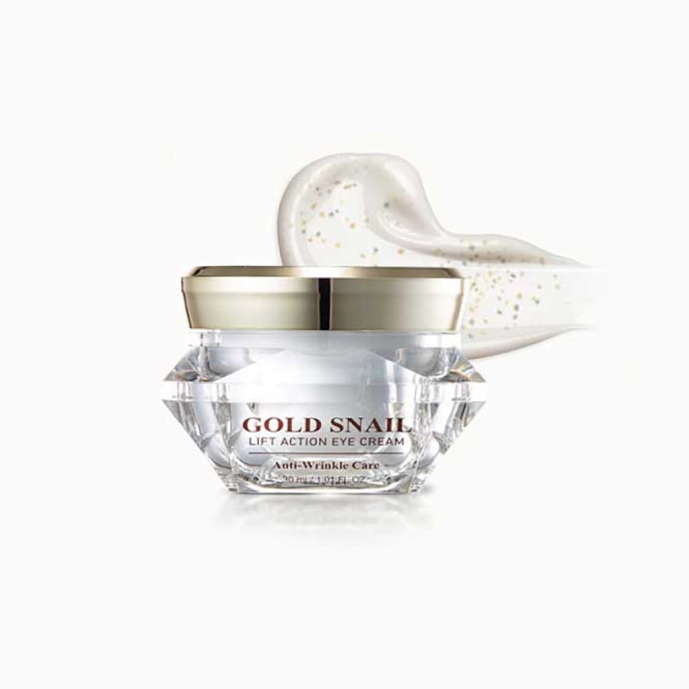 GSLEY Gold Snail Eye Care Set Creme Para Os Olhos 30ml/Hidrogel Patch 60EA Coreia