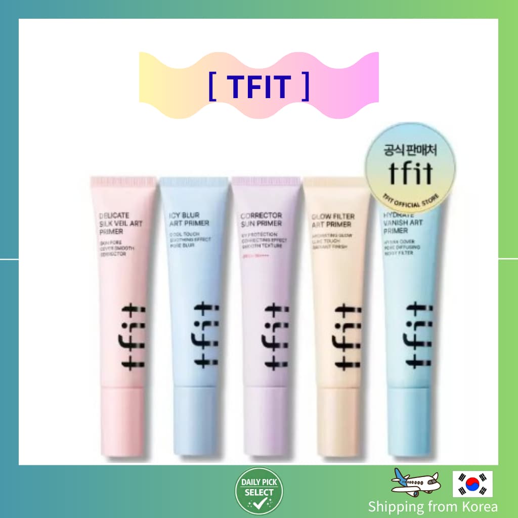 [TFIT] Art Primer Silk Veil Hydrate Vanish Icy Blur Glow Filter Corrector Sun 30ml