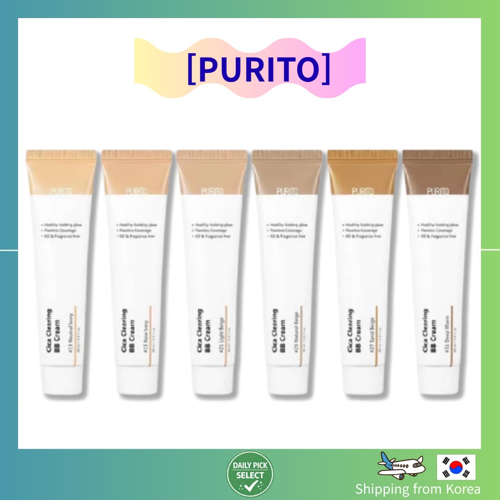 [PURITO] Base De Maquiagem Coreana Wonder Releaf Centella BB Cream 30ml