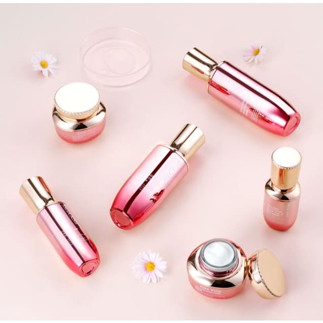 Jinyyum Collagen Glutationa Skincare Essence 50ml/Creme De Colágeno Loção 100ml/Toner 120ml