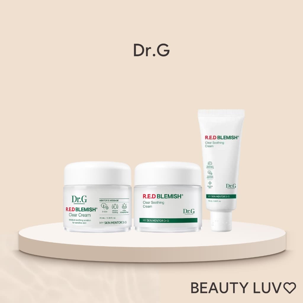 [Dr.G] Creme Calmante Red Blemish Clear Cream 70ml/70ml