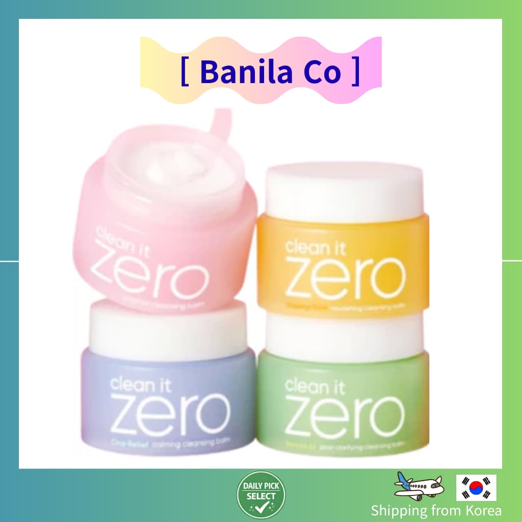 BANILA CO Clean It Zero Bálsamo De Limpeza Removedor De Maquiagem Coreano Cuidados Com A Pele 25ml 50ml 100ml