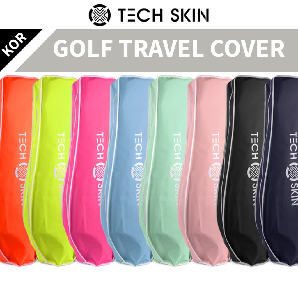 [Techskin] Capa De Viagem Leve Para Bolsa De Golfe (Escolha Entre 8 Cores)