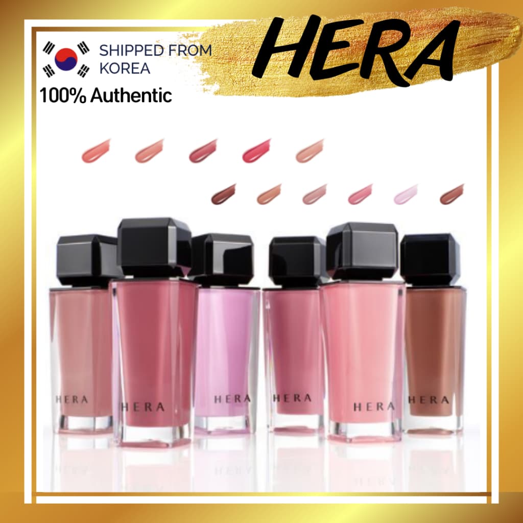 [HERA Oficial] Nude Gloss Lip Tint | Maquiagem Labial Coreana Cor Natural Brilhante De Longa Duração