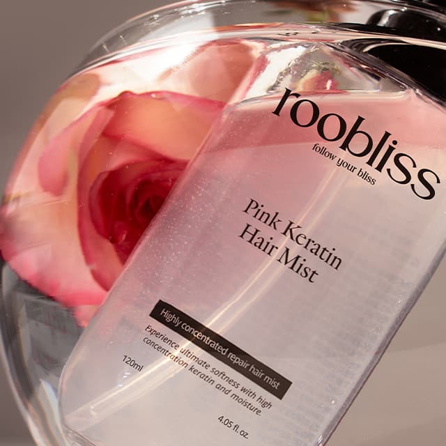 Roobliss Rosa Queratina Névoa De Cabelo Tratamento Perfume 120ml Sem Lavagem Proteína Cuidados Com Os Cabelos Hidratante