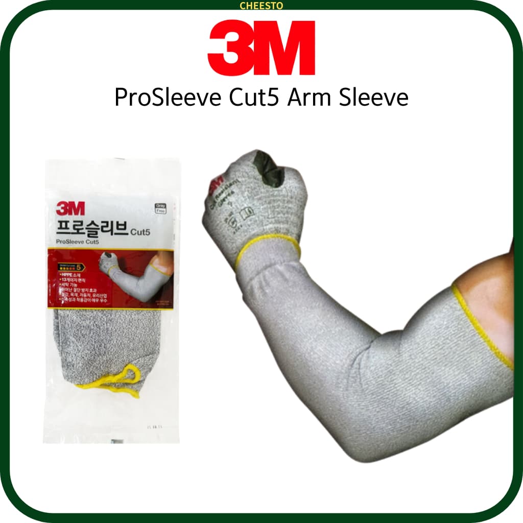 Manga De Braço 3M ProSleeve Cut5 – Capa Protetora Resistente A Cortes EN388 Nível 5 , Material HPPE , Lavável , Equipame