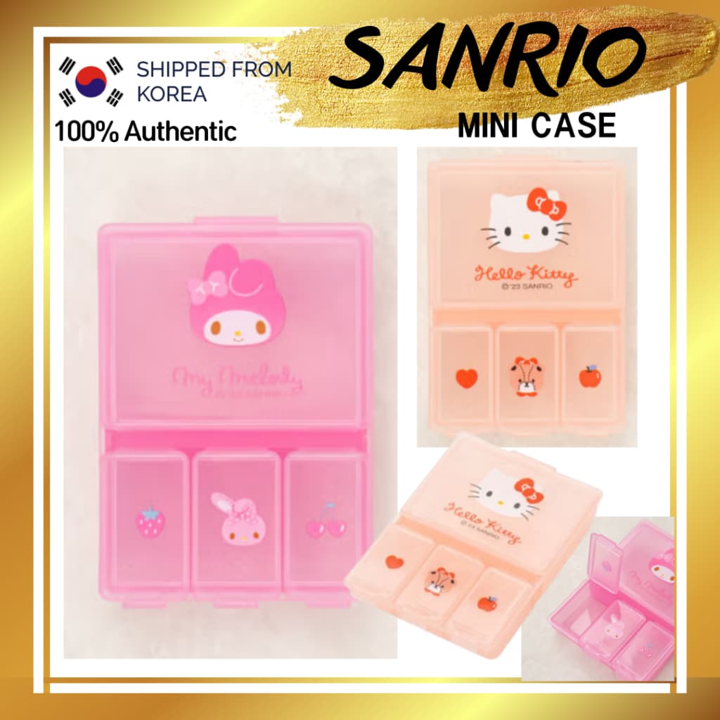 [Sanrio] My Melody , Hello Kitty/Mini Estojo De Armazenamento , Acessórios , Viagem