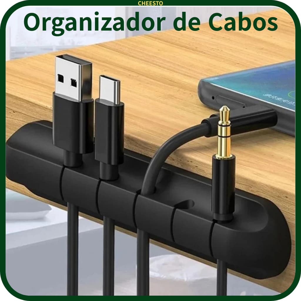 Organizador De Cabos – Armazenamento De Carregamento De Mesa Sem Perfuração , Suporte Para Dados , Arrumação Carro E Fon