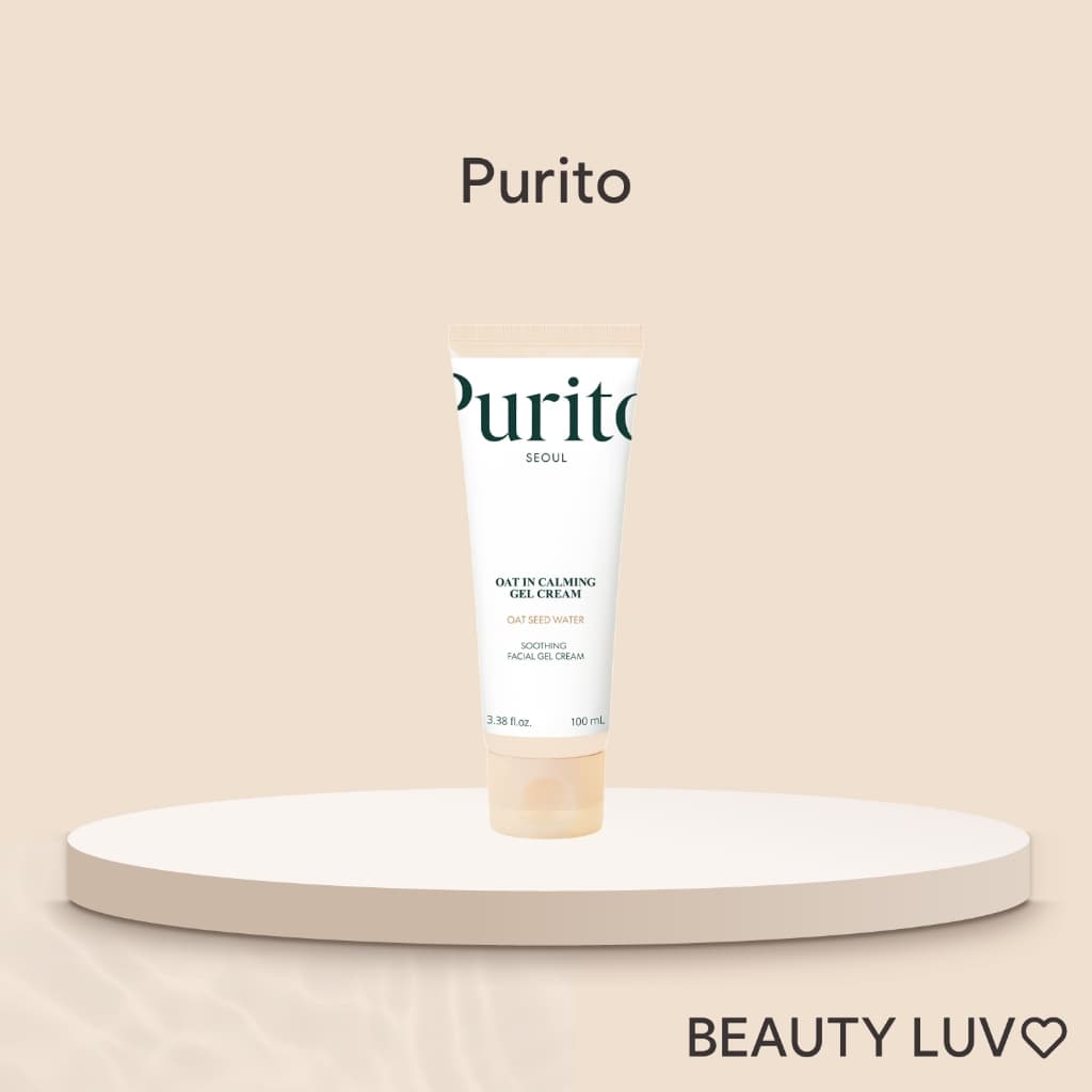 [Purito] Oat-In Calming Gel Cream 100ml / Água de Aveia 77%, Panthenol, Calmante, Pele Sensível