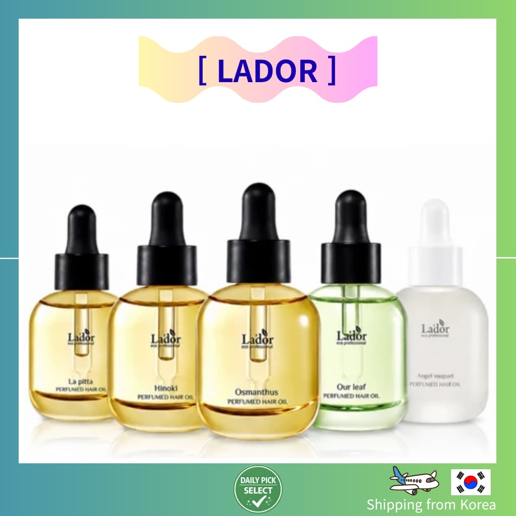 LADOR Perfume Óleo De Cabelo 10ml 30ml Essência Fragrância Tratamento Danificado Cuidados Com O 5 Aromas Anjo Muguet Nov