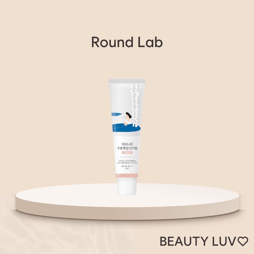 [Round Lab] Creme Solar Tonificante Húmido Suco De Birch 50ml | Hidratação , Tonificação , Proteção UV , Brilho