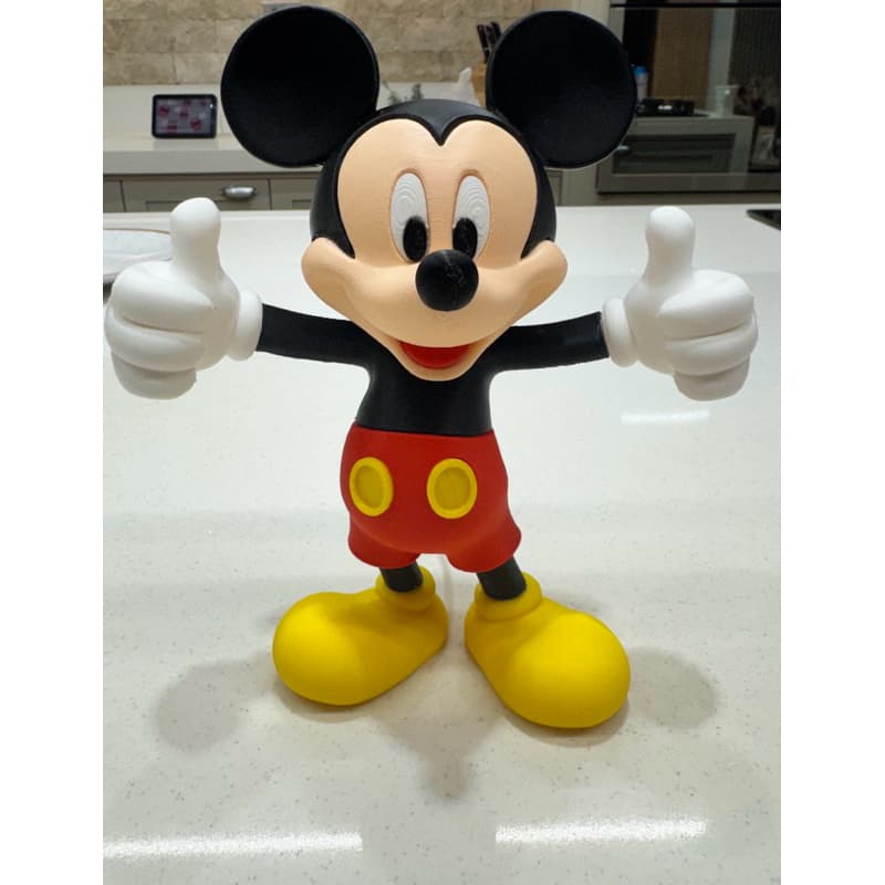 Boneco Colecionável Disney Mickey Mouse 21 cm.