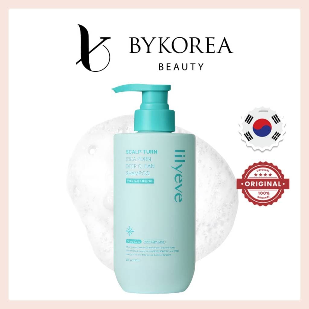 lilyeve Scalp:Turn Cica PDRN Deep Clean Shampoo 500g