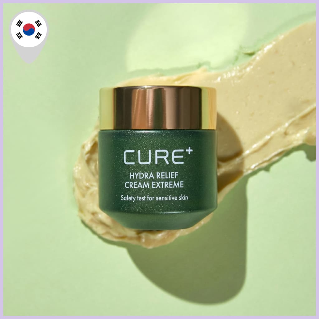 [KIMJEONGMOON ALOE] Cure Hydra Relief Cream 4X Extreme , 50g , Creme Facial Hidratante Intenso , Cuidado Calmante E Para