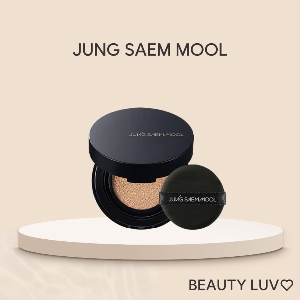 [JUNG SAEM MOOL] Almofada Skin Nuder Mini 6 Cores ( Fair, Light, Fair-Light, Medium, Medium-Deep, N-Light )