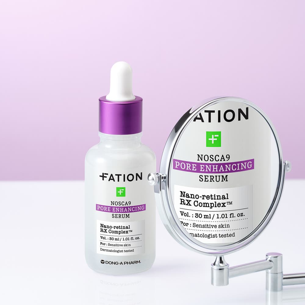 Fationnosca9 Retinol Peptide Serum 30ml Pore Care Soro Hidratante Pele Sensível