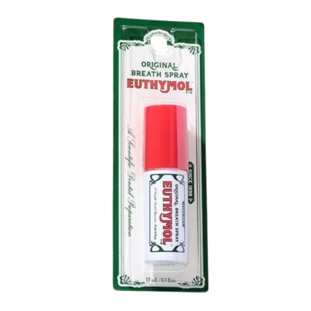 Spray De Mouse Sem Álcool EUTHYMOL Na Olive Young
