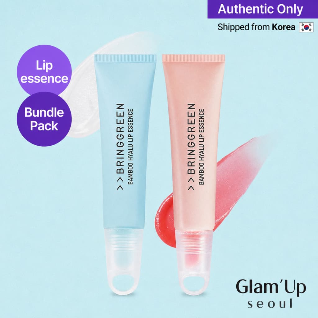 [BRING GREEN] 🇰🇷 Bamboo Hyalu Lip Essence 11g (Ring Type) Hidratante Labial Lip Balm
