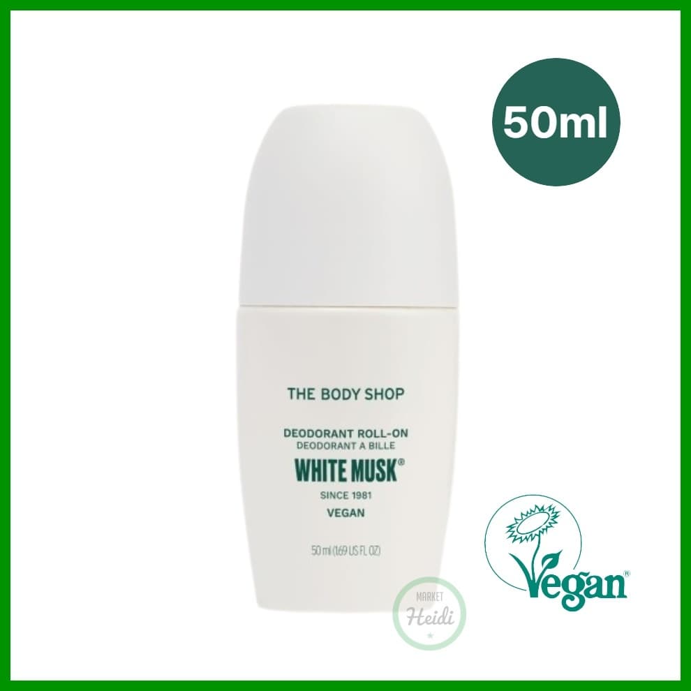 Coreia 🇰🇷 The Body Shop Desodrante Roll On MUSK Branco 50ml