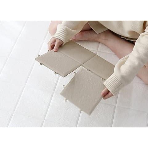 [Promade] Azulejo De Deck DIY Interligado Sem Costura Staco 36P · 1515cm À Prova D'água E Forte Durabilidade Varanda/Ver