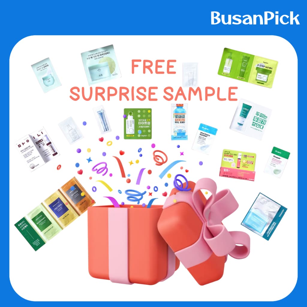 [Busan Pick] Amostra Coreana Gratuita De Beleza E Saúde | Presente Complementar Na Compra Direto Da Coreia 🇰🇷