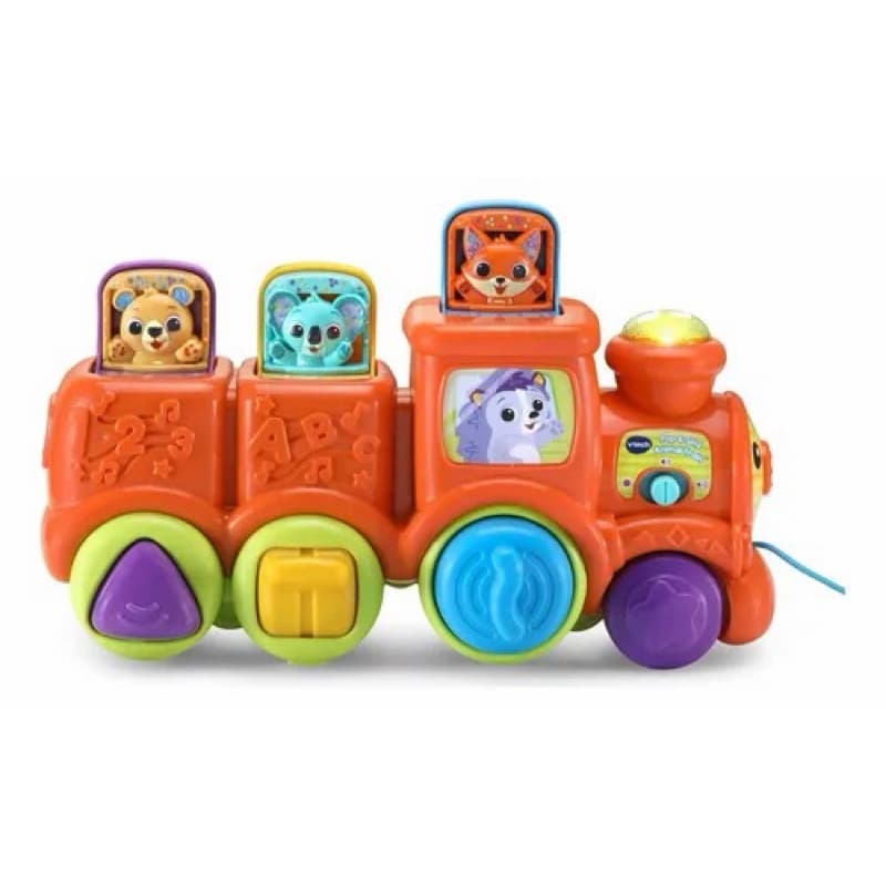 Trem Interativo VTech Pop-a-Balls Educativo Musical Puxa e Anda
