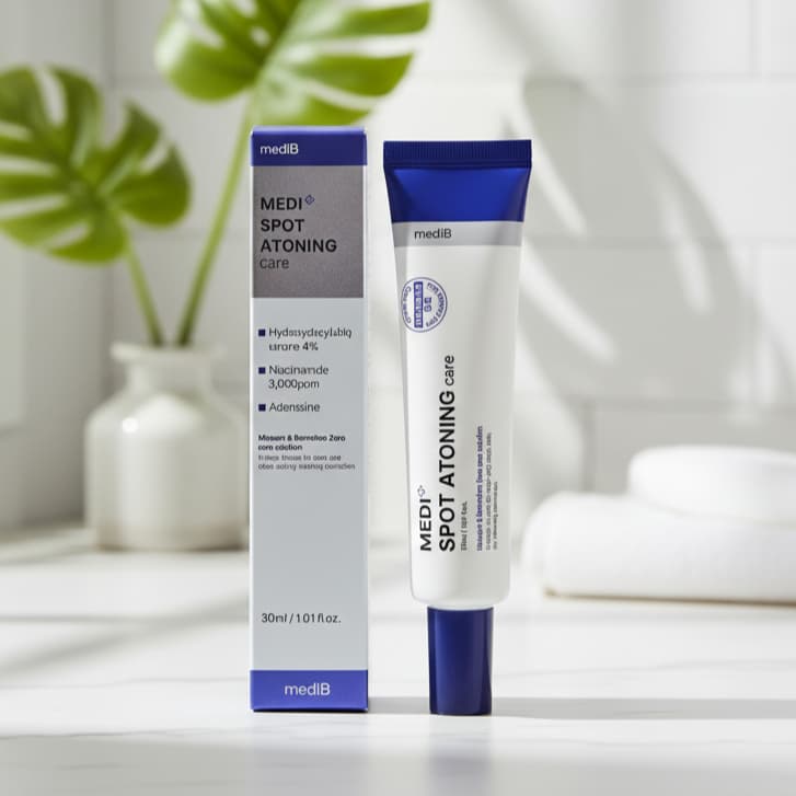 mediB Spot Atoning Care Cream 30ml Creme Facial Diário Para Cuidados Com A Umidade Pele Coreanos Todos Os Tipos De
