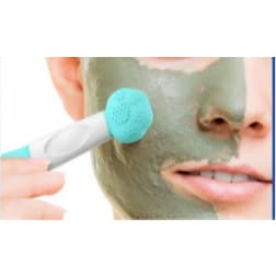 BeautyCare 3 Em 1 Silicone Escova De Limpeza Facial Rosto Limpador Cravo Ferramenta Cuidados Máscara Aplicador Raspador