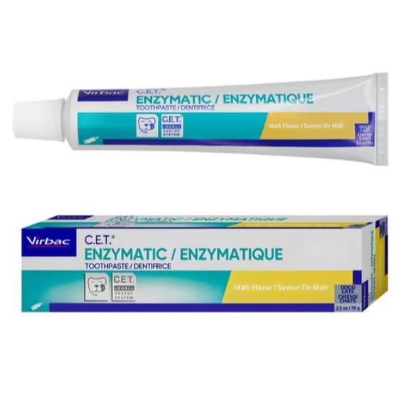Virbac Cet Pasta De Dente Para Animais De Estimação – Sabor Malte , 70g , 1 Unidade