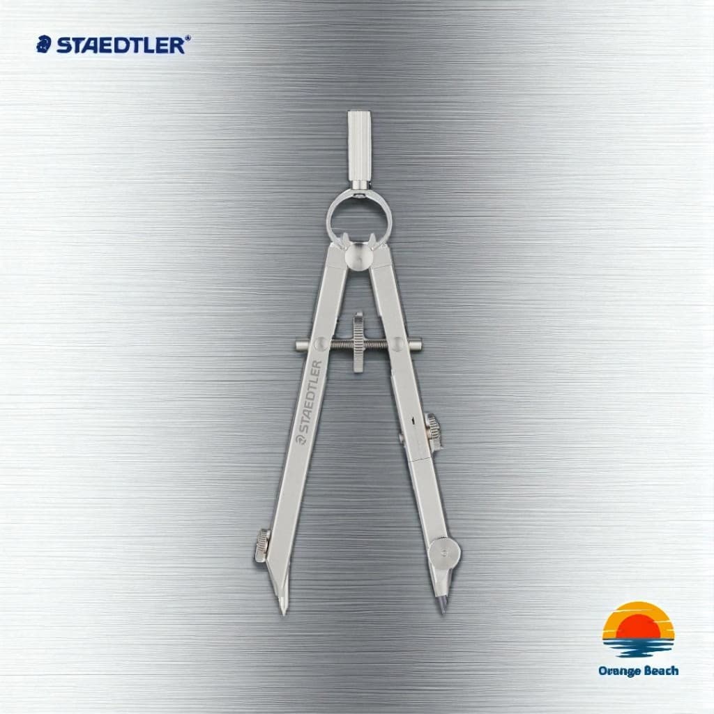 STAEDTLER 557 62N Compasso Compacto Roda Central/Portatil/Escola&Desenho Tecnico/Alemanha