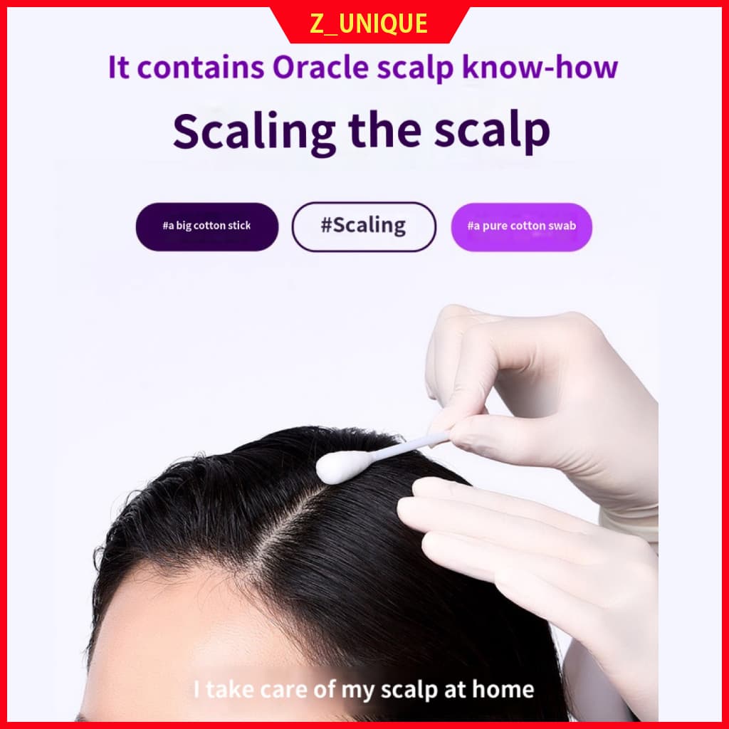 Cotonete De Resfriamento De Sebo Dr.Oracle SeboClear (Pacote Com 2)-Clínica Profissional De Escamação Do Couro Cabeludo Doméstico Para Oleoso E Aquecido