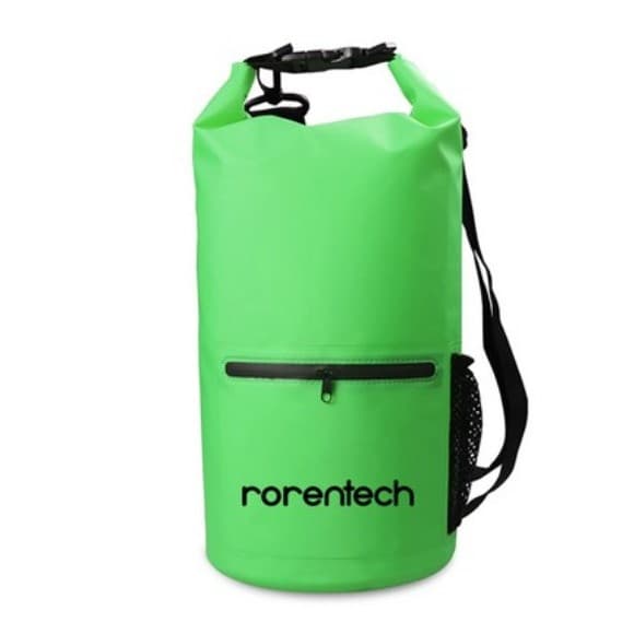 Bolsa Seca Multifuncional À Prova D'água Rorentech – Fecho De Clipe Superior Roll-Top · Alça De Ombro Removível Bolso Fr