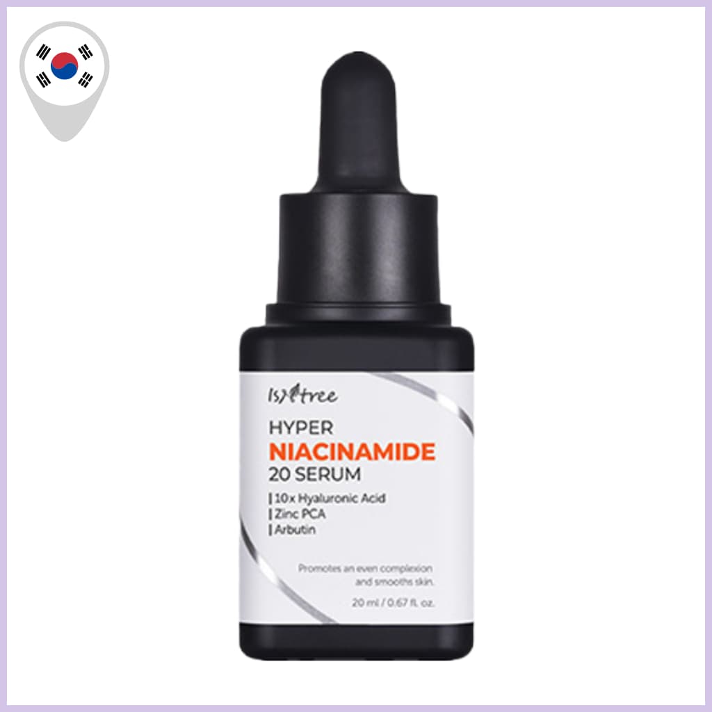 [ISNTREE] Hyper Niacinamida 20 Serum 20ml-De Alta Concentração , Textura De Pele Lisa E Reforço De Tez Radiante , Cuidad