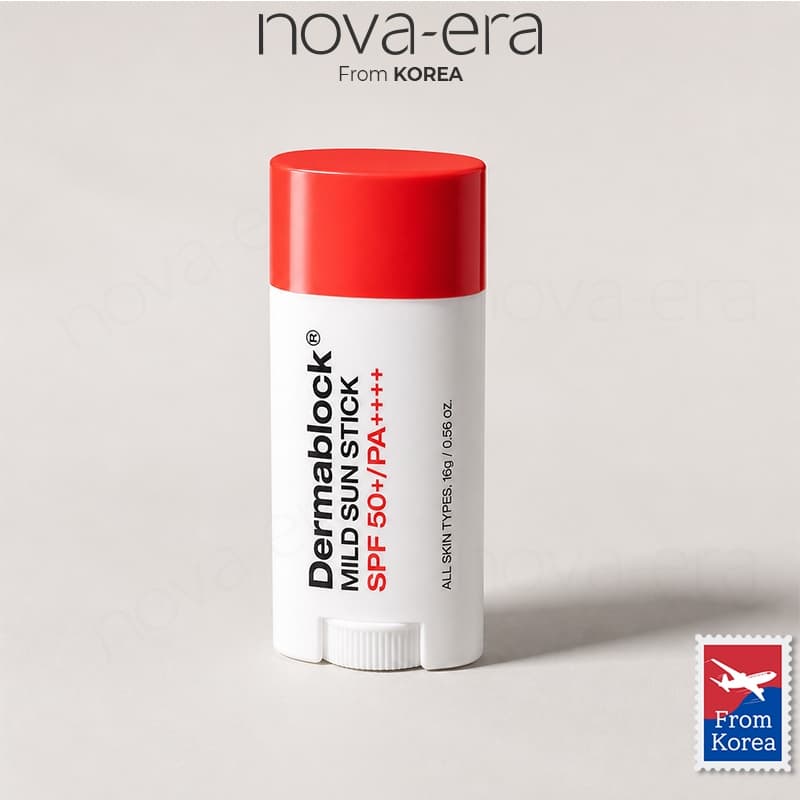 Dermablock Protetor Solar em Bastão Suave Soft Fit SPF 50+/PA++++ 16g Protetor Solar Facial Tamanho de Bolso