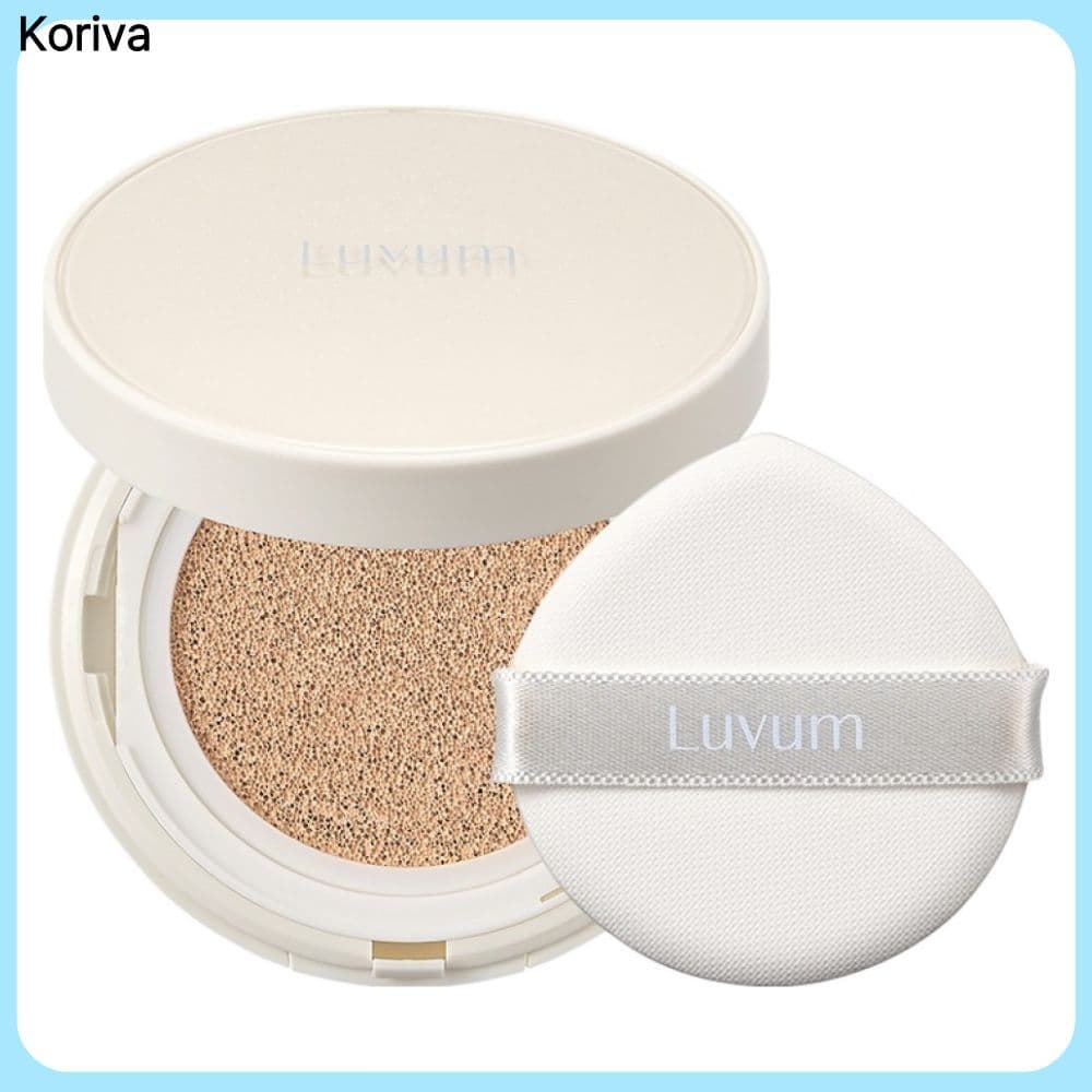 Luvum Moisture Glow Cushion 15g No . 23 Base Hidratante Maquiagem Coreana