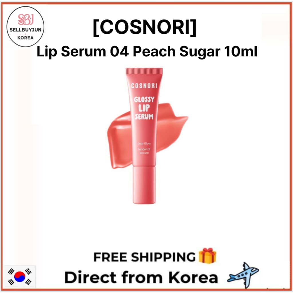 [COSNORI] Soro Labial Brilhante 04 Açúcar De Pêssego 10ml 1 Unidade Cuidado