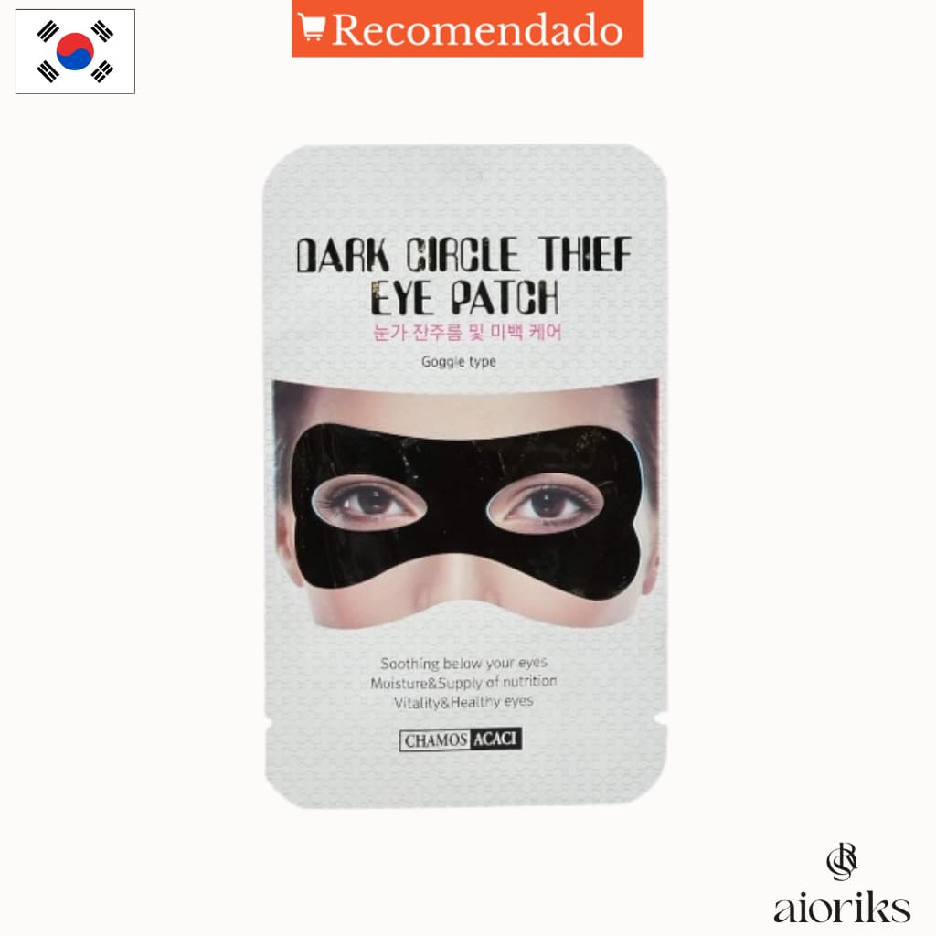 Máscara Coreana para Olheiras CHAMOS ACACI | Eye Patch Hidratante para Área dos Olhos
