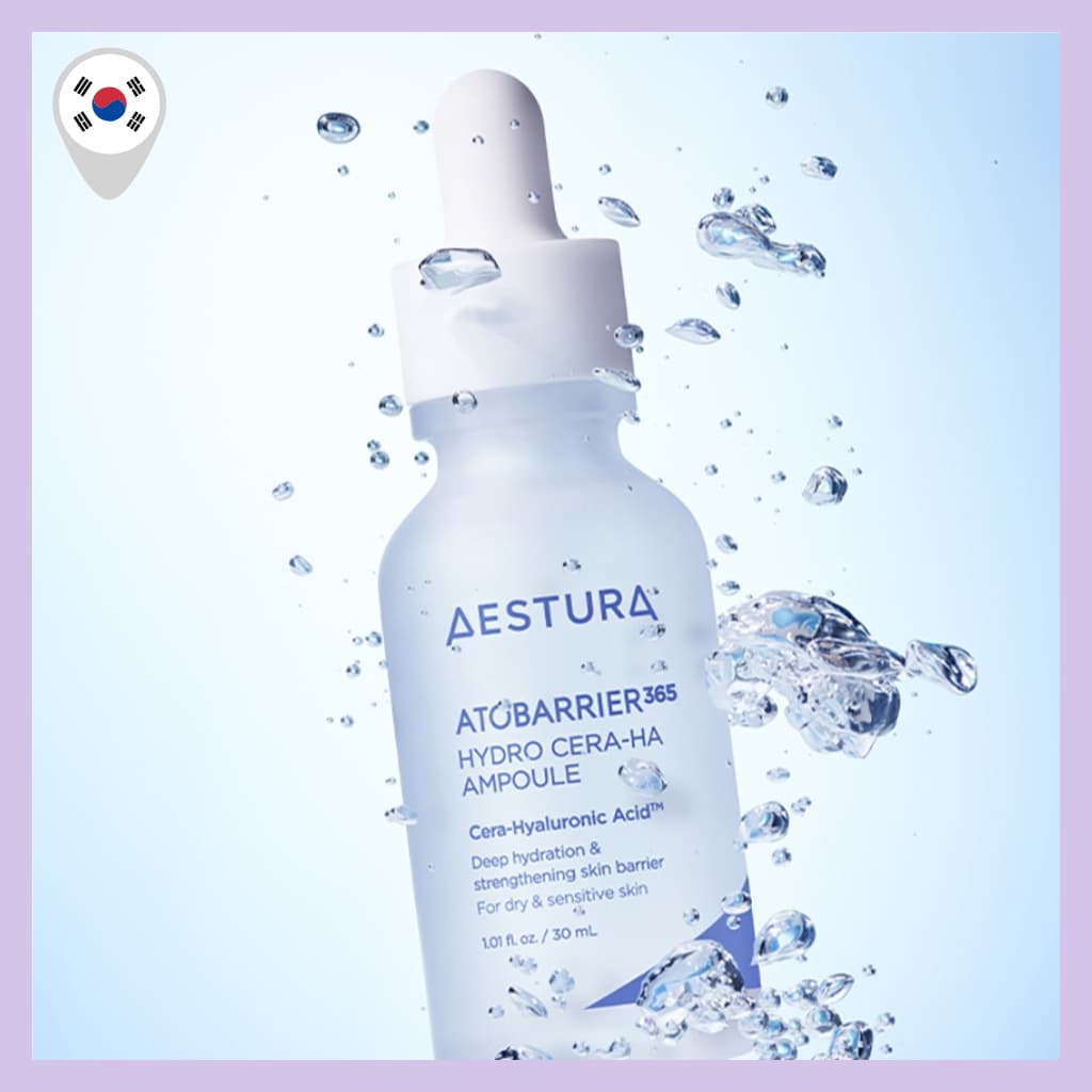 [AESTURA] Ampola Atobarrier 365 Hydro Cera-HA 30ml-Hidratação Profunda , Fortalecimento Da Barreira Pele , Soro Calmante