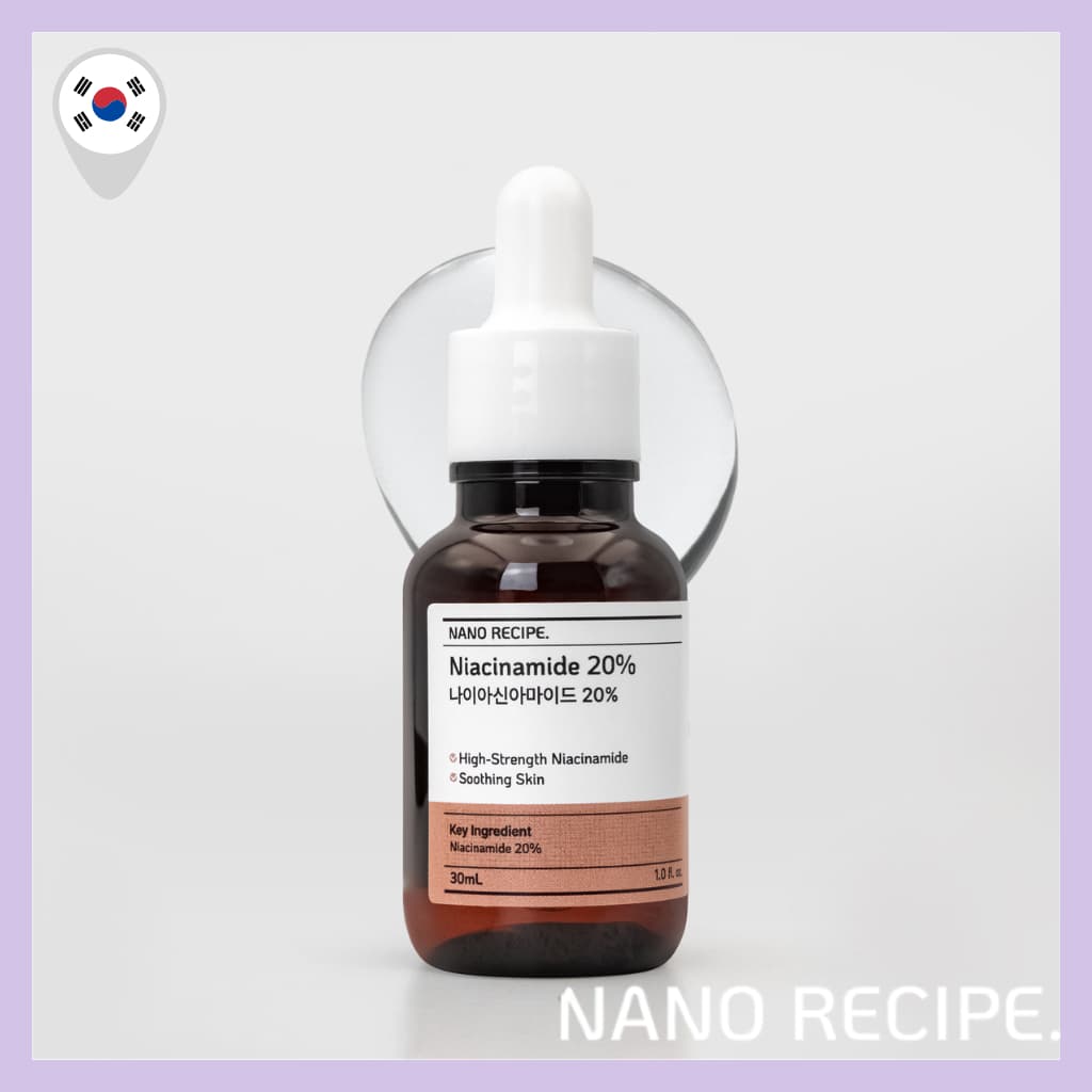 [Nano Receita] Niacinamida 20 % Concentrado Puro 30ml | Impulsionador Diário De Brilho E Cuidados Com Os Poros