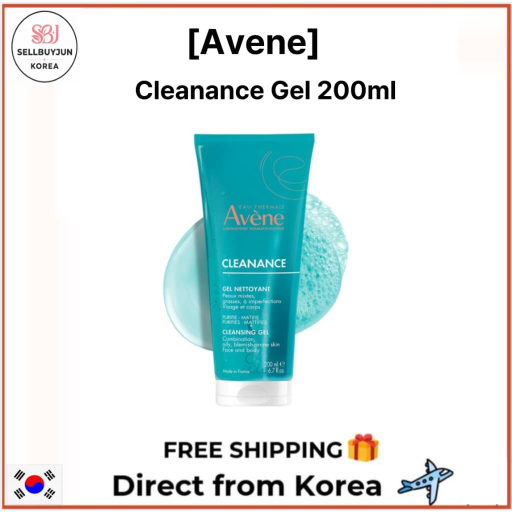 [Avene] Gel De Limpeza Balanceador De pH Cleanance 200ml 1ud | Lavagem Facial