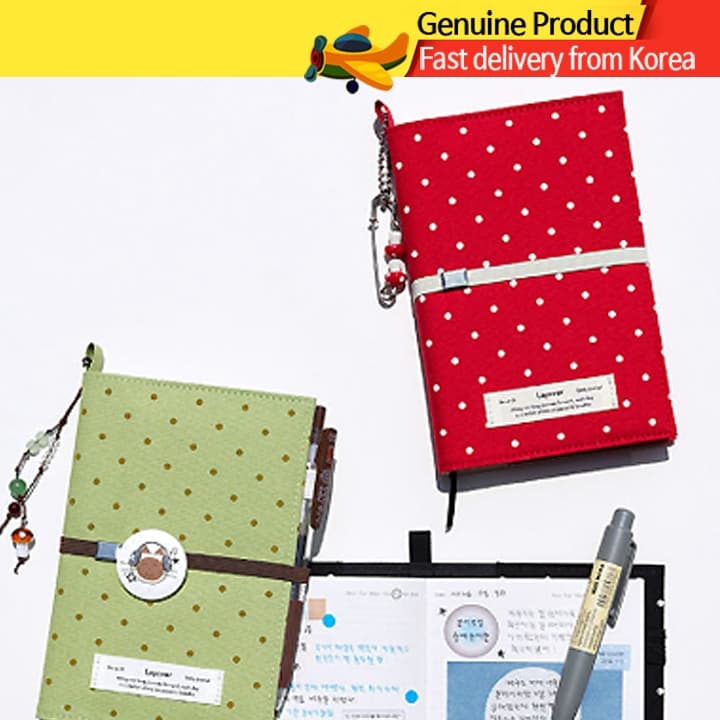 Planner A6 Permanente | BEOND Layover Daily Journal Agenda Diária Caderno Fofo Produto Coreano
