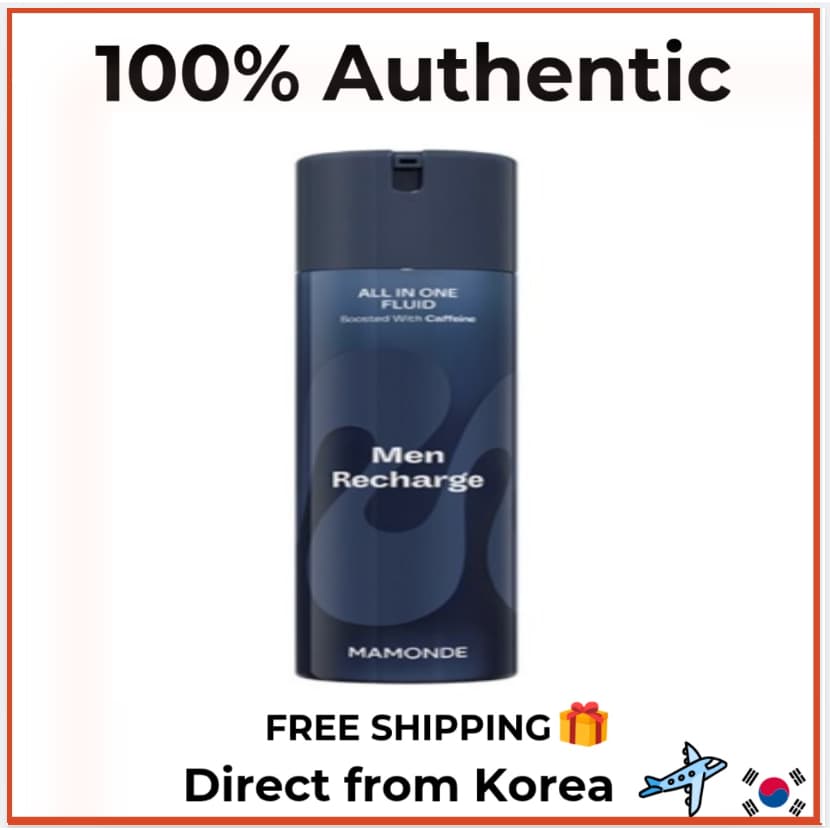 [Mamonde] Fluido All In One Masculino Recarga 100ml | Loção Energética Hidratante Masculina K-Beauty