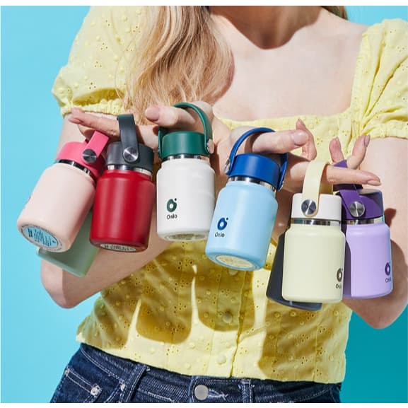 Oslo Mini Loop Inoxidável Copo 150ml 1pc Garrafa Isolada Sem BPA Pequeno De Viagem Para Café Chá
