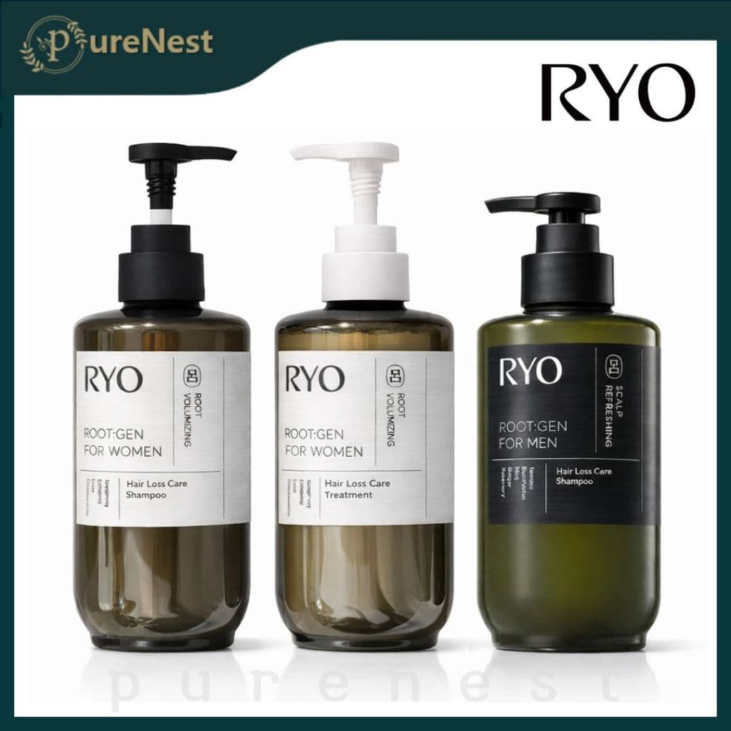 [RYO] Root:Gen Hair Loss Care Shampoo E Tramento 353ml (Refrigerador Masculino/Volume Feminino)
