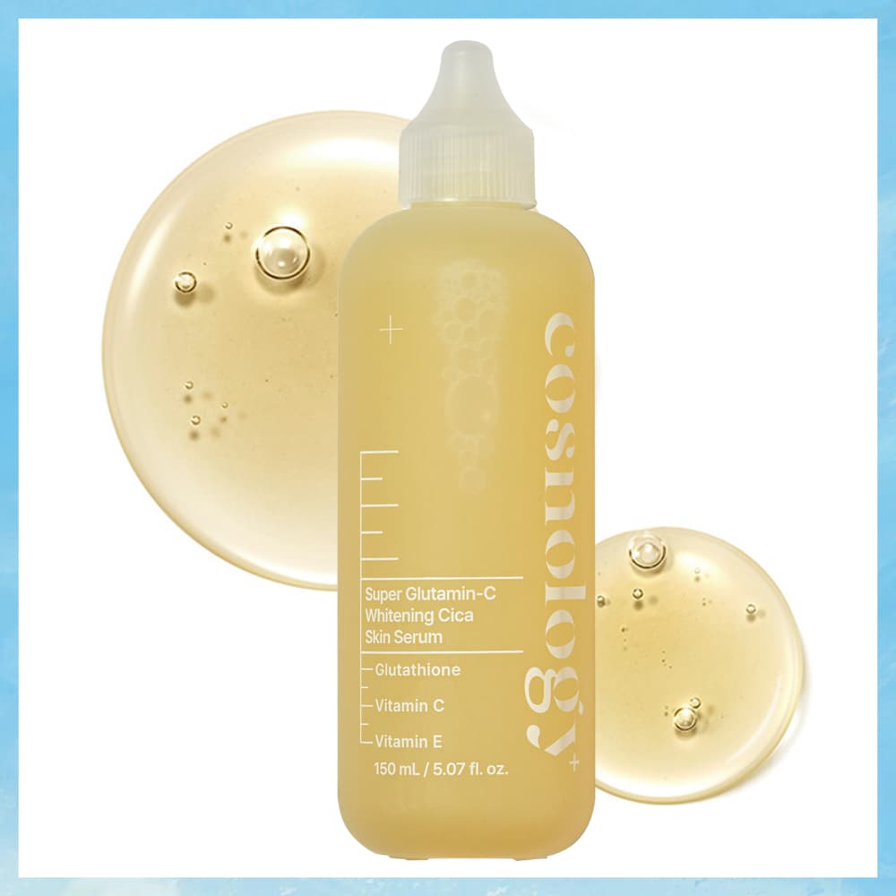 COSNOLOGY Super Glutamin C Brightening Cica Vitamina Soro 150ml De Pele Coreano Cuidados Com Brilho Para Todos Os Tipos