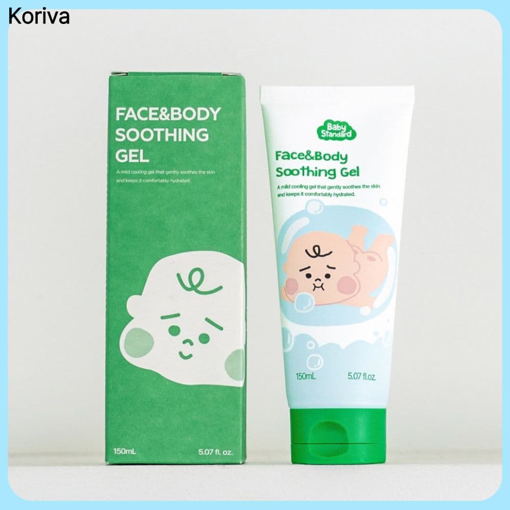 Gel Hidratante Facial E Corporal Padrão Para Bebês 160ml Cuidados Diários De Umidade Recém-Nascidos Crianças